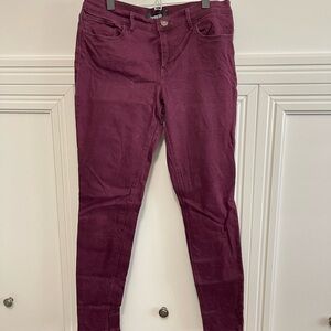 Express Mid Rise | Wine Legging Jeans | Women's 8R